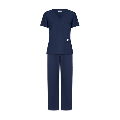 Breathing Scrub Set - Navy Blue / Azul Oscuro